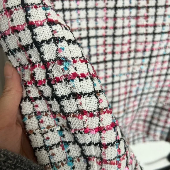 Multi-colour tweed jacket/blazer - Picture 3 of 5